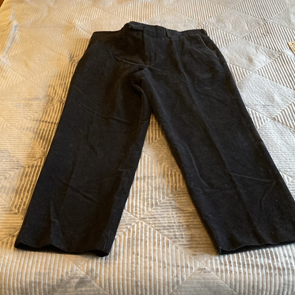 Coppley Men's Corduroy Navy Blue Pants Size 38 EUC
